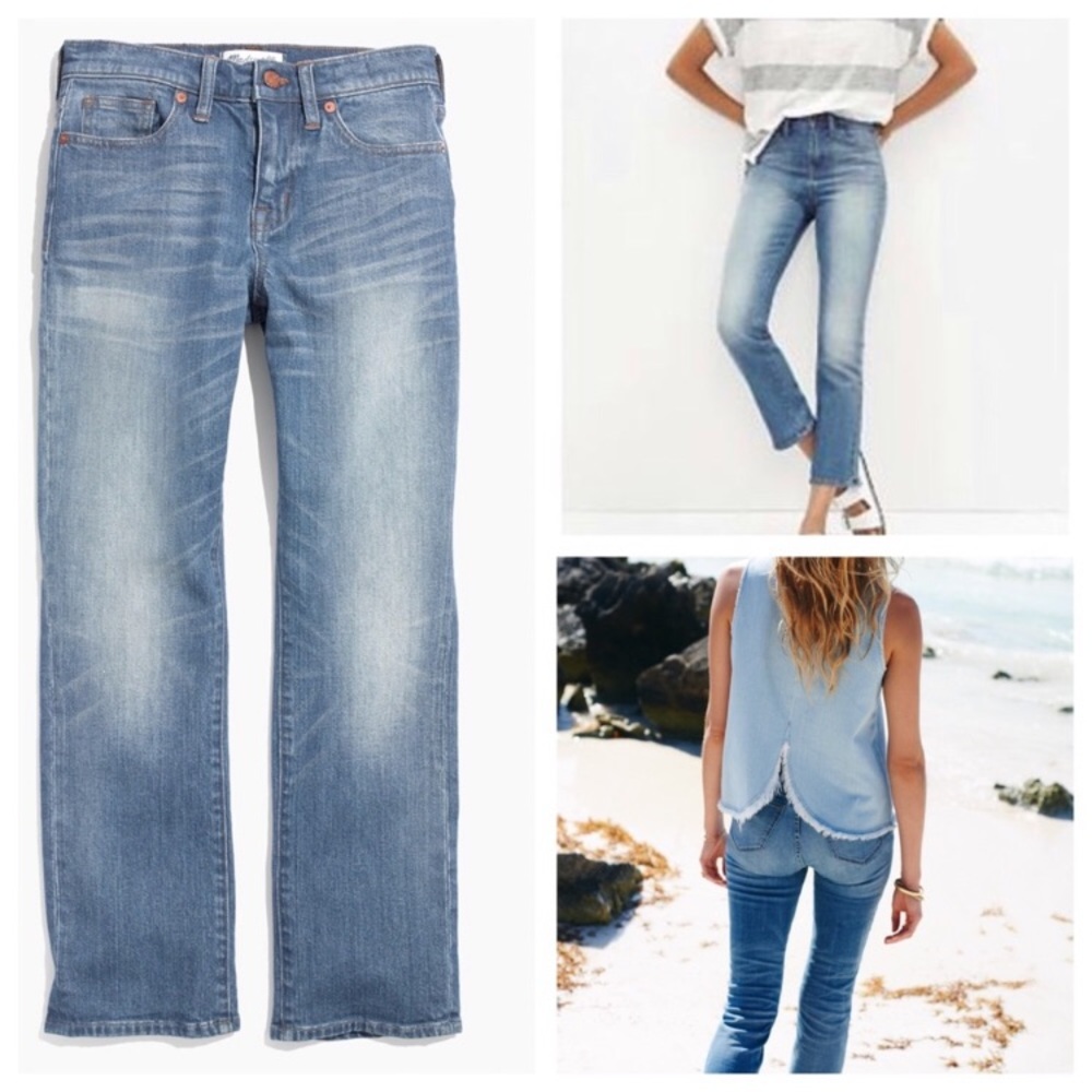 Madewell Kick Crop Jeans